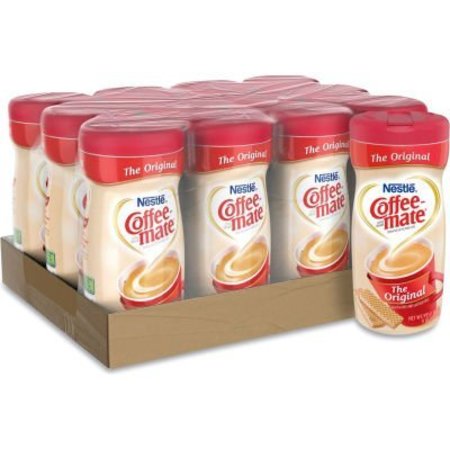 NESTLE Coffee mate® Non-Dairy Powdered Creamer, Original, 11 oz Canister, 12/Carton 55882